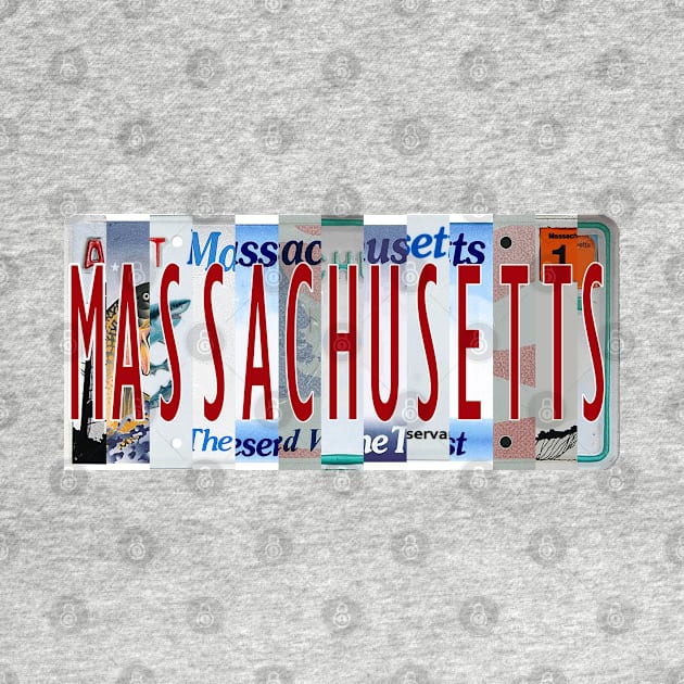 Massachusetts License Plates by stermitkermit